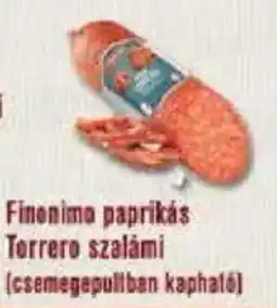 Finonimo paprikás Terrere szalámi