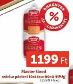 PRIVÁT Master Good csirke párizsi füst ízesítésű ajánlat