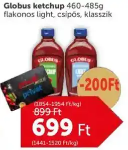 PRIVÁT Globus ketchup ajánlat
