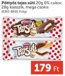 PRIVÁT Pöttyös tejes süti ajánlat