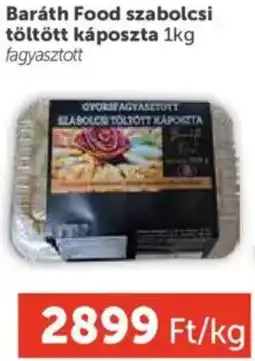 PRIVÁT Baráth Food szabolcsi töltött káposzta ajánlat