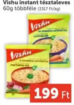 PRIVÁT Vishu instant tésztaleves ajánlat