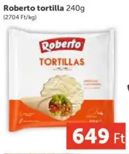 PRIVÁT Roberto tortilla ajánlat