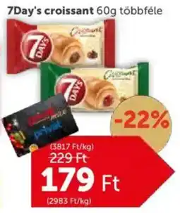PRIVÁT 7Day's croissant ajánlat