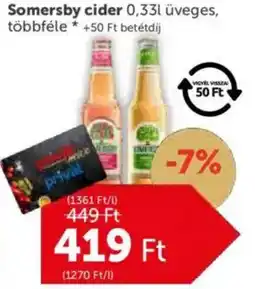 PRIVÁT Somersby cider ajánlat