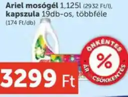 PRIVÁT Ariel mosógé, kapszula ajánlat