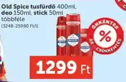 PRIVÁT Old Spice tusfürdő, deo, stick ajánlat