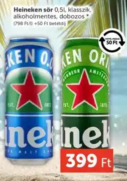 PRIVÁT Heineken sör ajánlat
