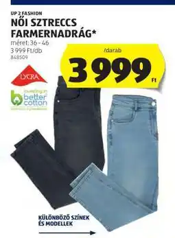 ALDI Női Sztreccs Farmernadrág ajánlat