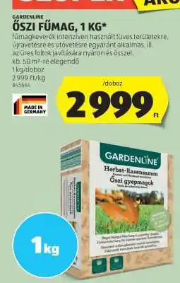 ALDI GARDENLINE ŐSZI FŰMAG, 1 KG ajánlat