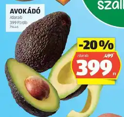 ALDI Avokádó ajánlat
