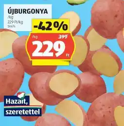 ALDI Újburgonya ajánlat