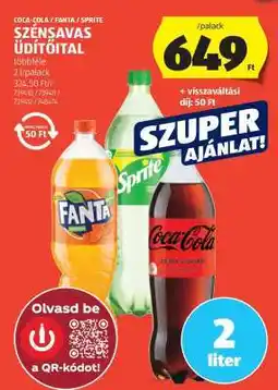 ALDI Coca-Cola / Fanta / Sprite ajánlat
