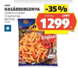 ALDI AVIKO HASÁBBURGONYA ajánlat