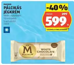 ALDI Magnum pálcikás jégkrém ajánlat