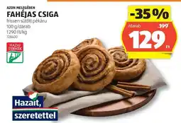 ALDI Fahéjas csiga ajánlat