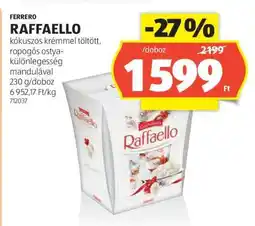 ALDI Ferrero Raffaello ajánlat