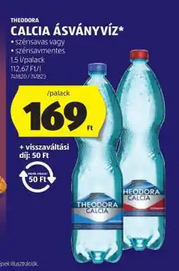ALDI Theodora Calcia Ásványvíz ajánlat