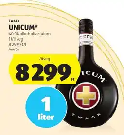 ALDI Zwack Unicum ajánlat
