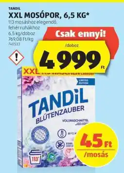 ALDI TANDIL XXL MOSÓPOR, 6,5 KG ajánlat