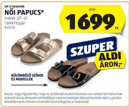 ALDI Női papucs ajánlat