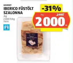 ALDI Gourmet Iberico Füstölt Szalonna ajánlat