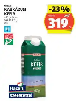 ALDI Milsani Kaukázusi Kefir ajánlat