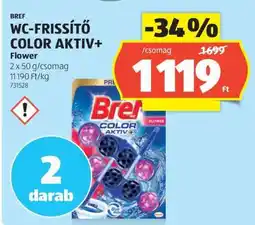 ALDI BREF WC-FRISSÍTŐ COLOR AKTIV+ Flower ajánlat