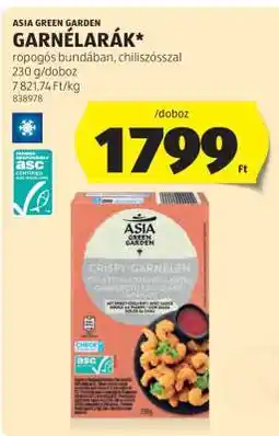 ALDI ASIA GREEN GARDEN GARNÉLARÁK ajánlat