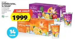 ALDI Rio d'Oro Gyümölcsital, 14 tasak ajánlat