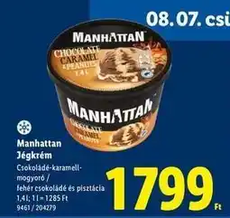 Lidl MANHATTAN Jégkrém ajánlat