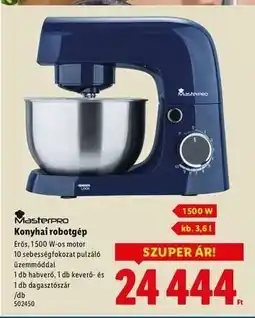 Lidl Masterpro Konyhai robotgép ajánlat