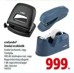 Lidl crelando Irodai eszközök ajánlat