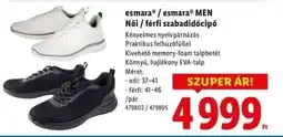 Lidl esmara / esmara MEN Női / férfi szabadidőcipő ajánlat