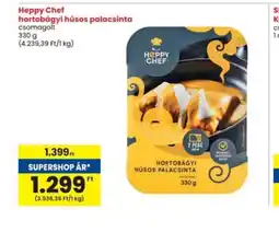 Interspar Heppy Chef Hortobágyi húsos palacsinta ajánlat