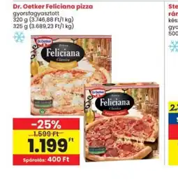 Interspar Dr. Oetker Feliciana pizza ajánlat