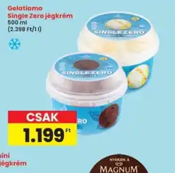Interspar Gelatiamo Single Zero jégkrém ajánlat