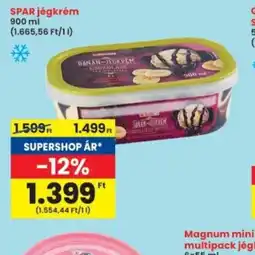 Interspar SPAR jégkrém ajánlat