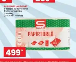 Interspar S-Budget papírtörlő ajánlat