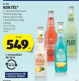 ALDI LE COQ KOKTÉL ajánlat