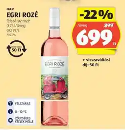ALDI EGRI ROZÉ ajánlat