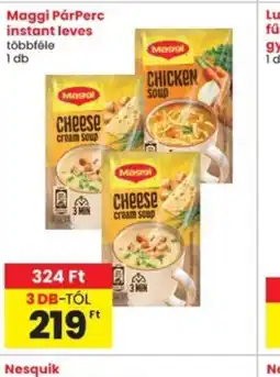Interspar Maggi PárPerc instant leves ajánlat