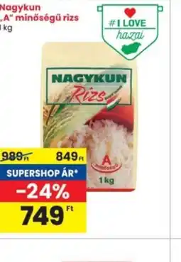 Interspar Nagykun "A" minőségű rizs ajánlat