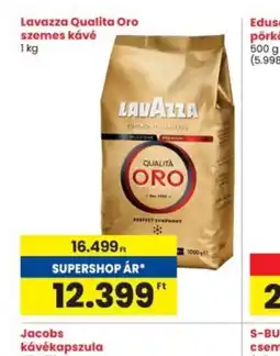 Interspar Lavazza Qualita Oro szemes kávé ajánlat