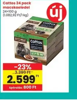 Interspar Cattos 24 pack macskaeledel ajánlat