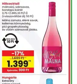Interspar Hillcocktail málna ajánlat