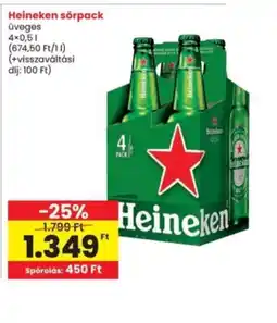 Interspar Heineken sörpack ajánlat
