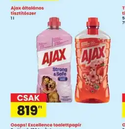 Interspar Ajax általános tisztítszer ajánlat