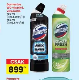 Interspar Domestos WC-tisztít ajánlat