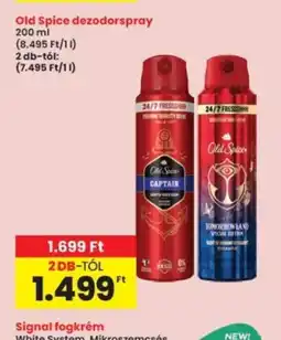 Interspar Old Spice dezodorspray ajánlat